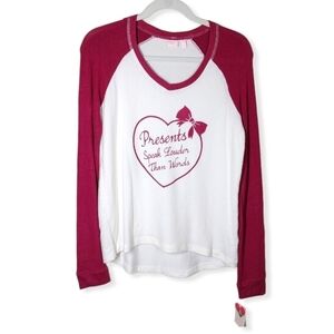 Make + Model "Presents" Baseball Top Small